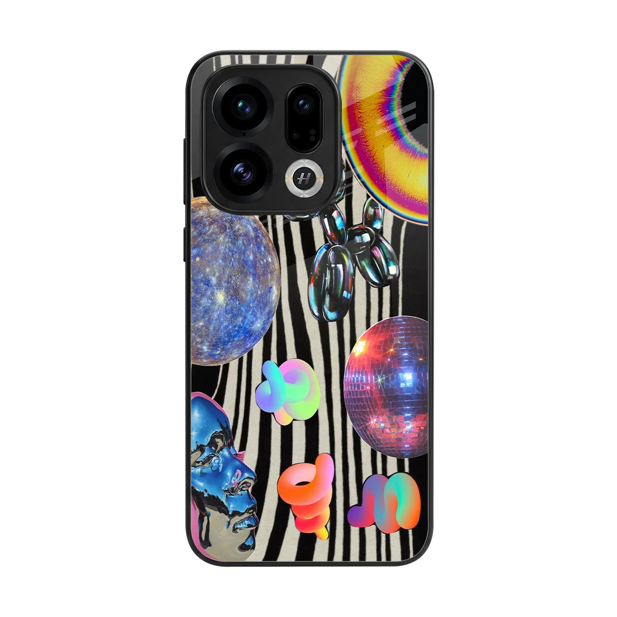 Disco Dream back phone cover | glass case for oppo find x9