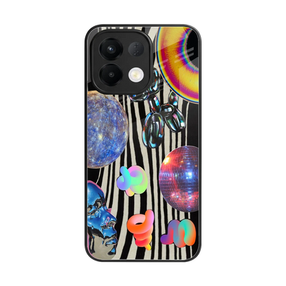 Disco Dream back phone cover | glass case for oppo k13 5g
