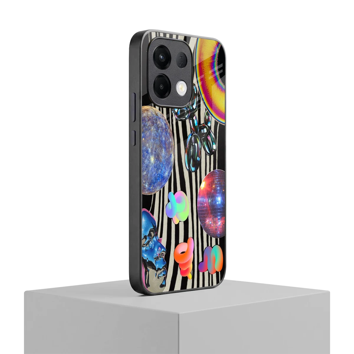 Disco Dream oppo k13 5g mobile cover | shockproof glass phone case
