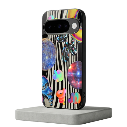 Disco Dream google pixel 10 mobile cover | shockproof glass phone case