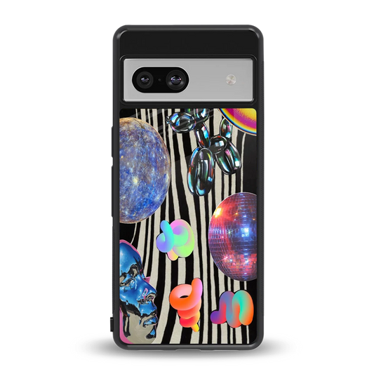 Disco Dream back phone cover | glass case for google pixel 7