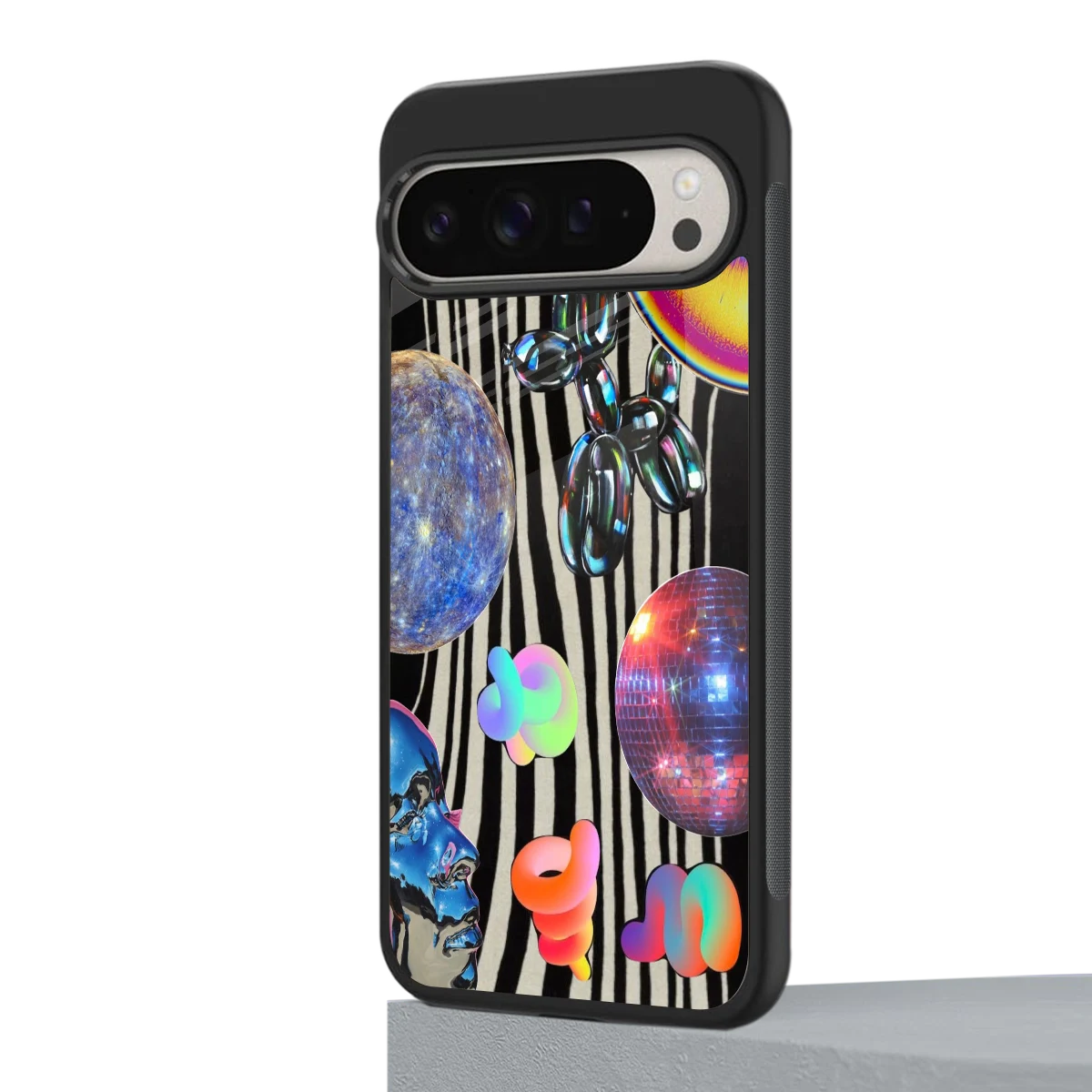 Disco Dream google pixel 9 pro mobile cover | shockproof glass phone case