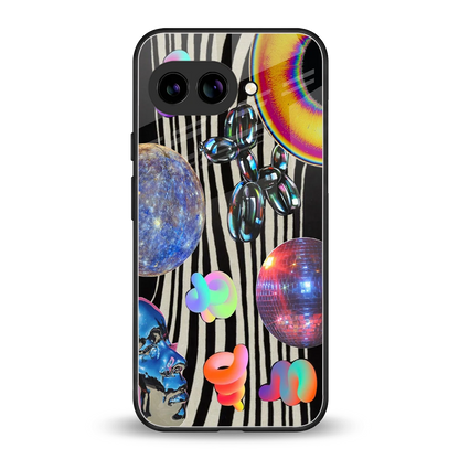 Disco Dream back phone cover | glass case for google pixel 10a