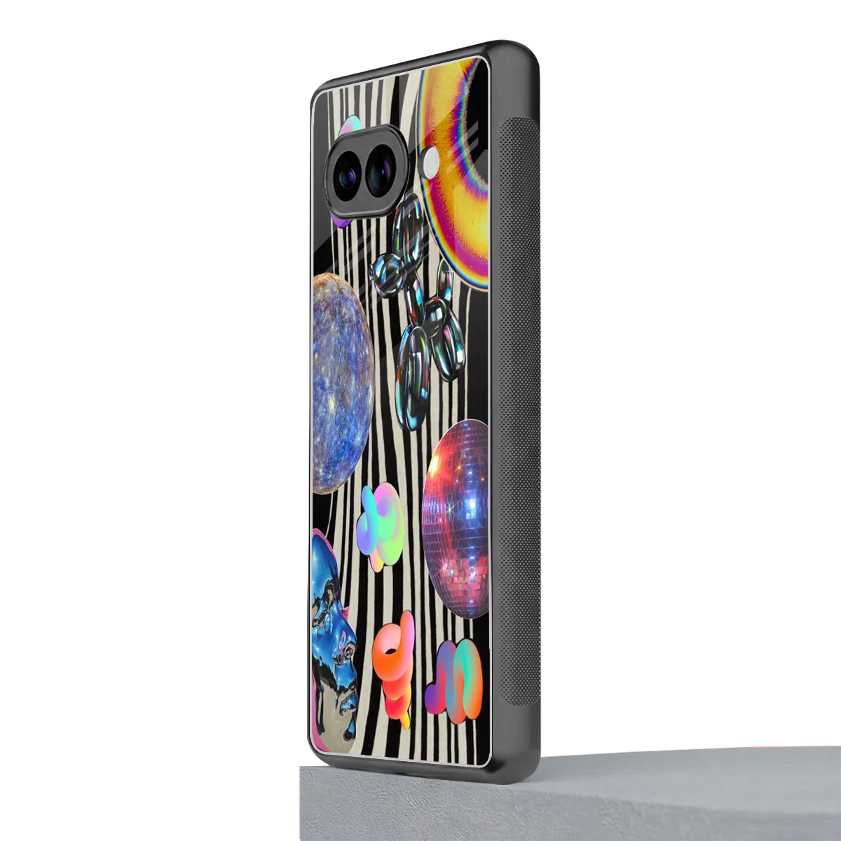 Disco Dream google pixel 10a mobile cover | shockproof glass phone case