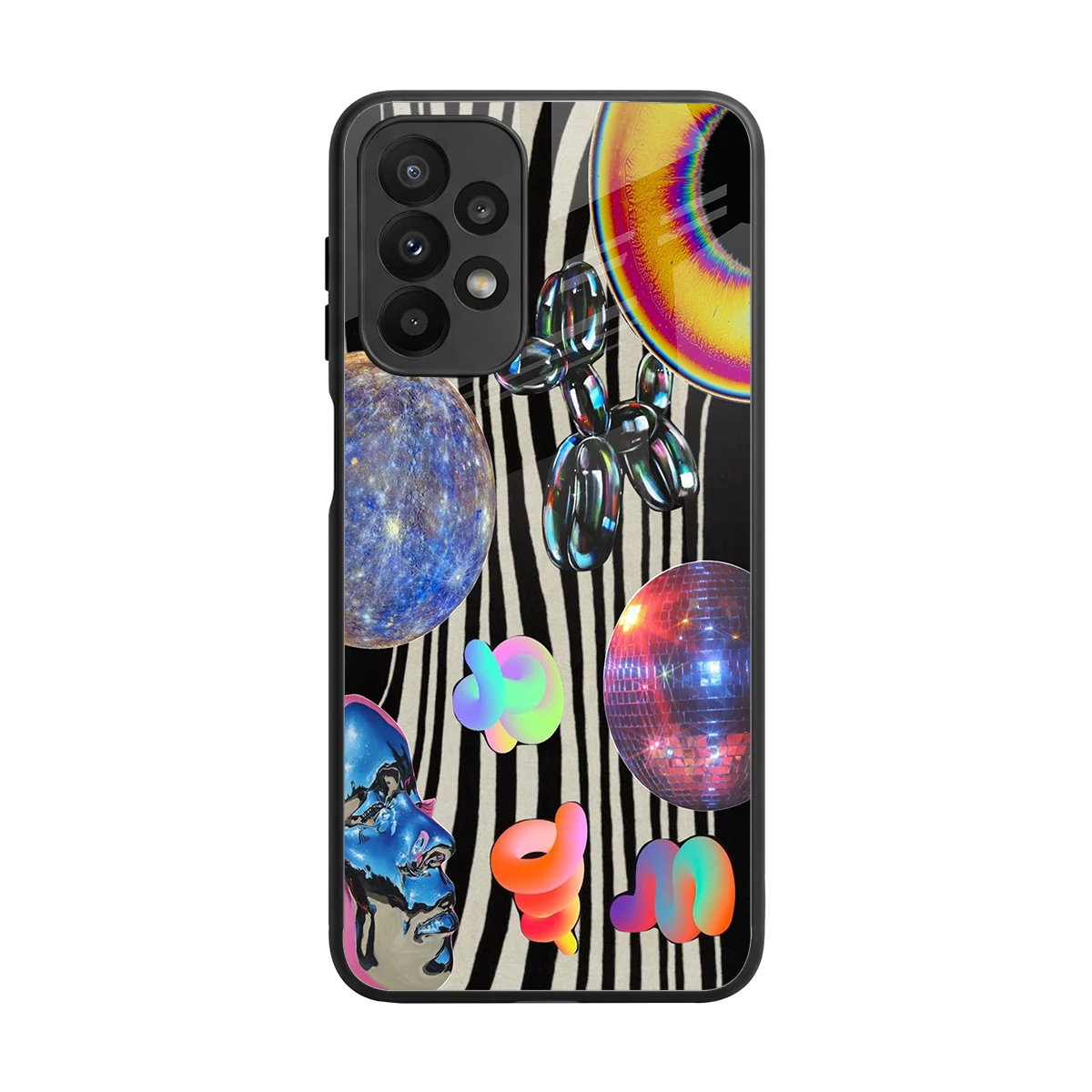 Disco Dream back phone cover | glass case for samsung galaxy a23