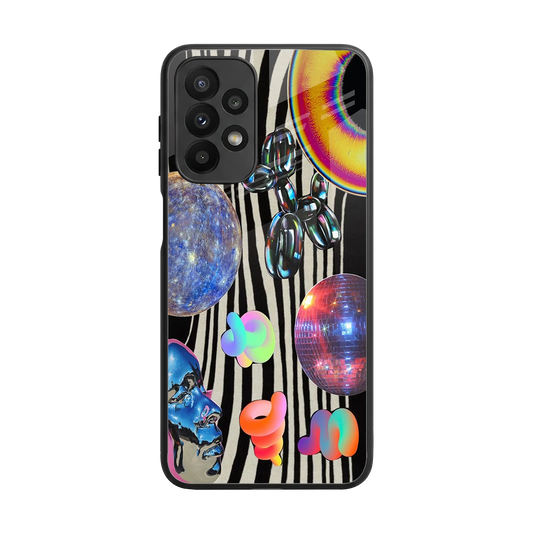 Disco Dream back phone cover | glass case for samsung galaxy a23