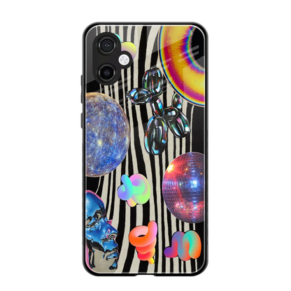 Disco Dream back phone cover | glass case for samsung galaxy a06 5g