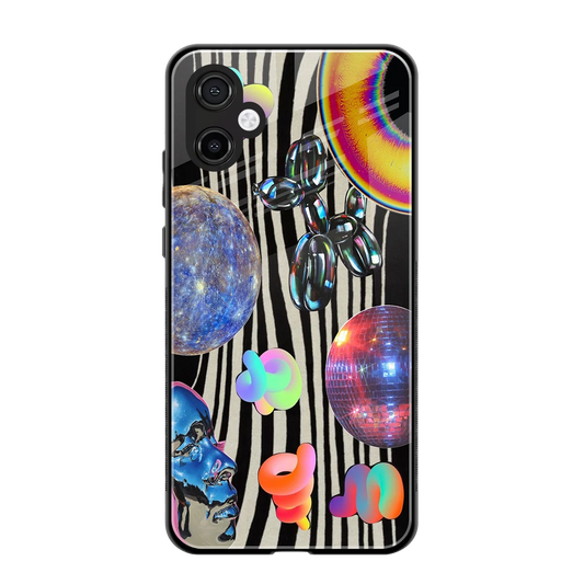 Disco Dream back phone cover | glass case for samsung galaxy a06 5g