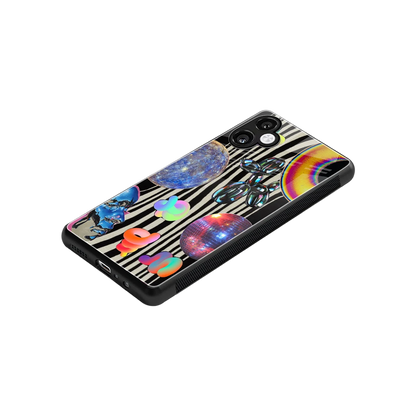 Disco Dream stylish phone case for samsung galaxy a06 5g | glossy glass and slim fit
