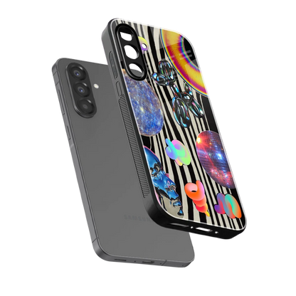 Disco Dream sleek samsung galaxy a26 5g cover with tempered glass back and TPU edges