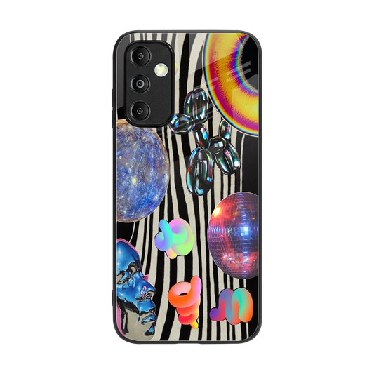 Disco Dream back phone cover | glass case for samsung galaxy m14 5g