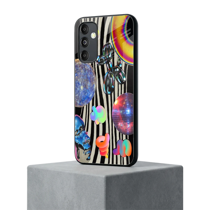 Disco Dream samsung galaxy m14 5g mobile cover | shockproof glass phone case