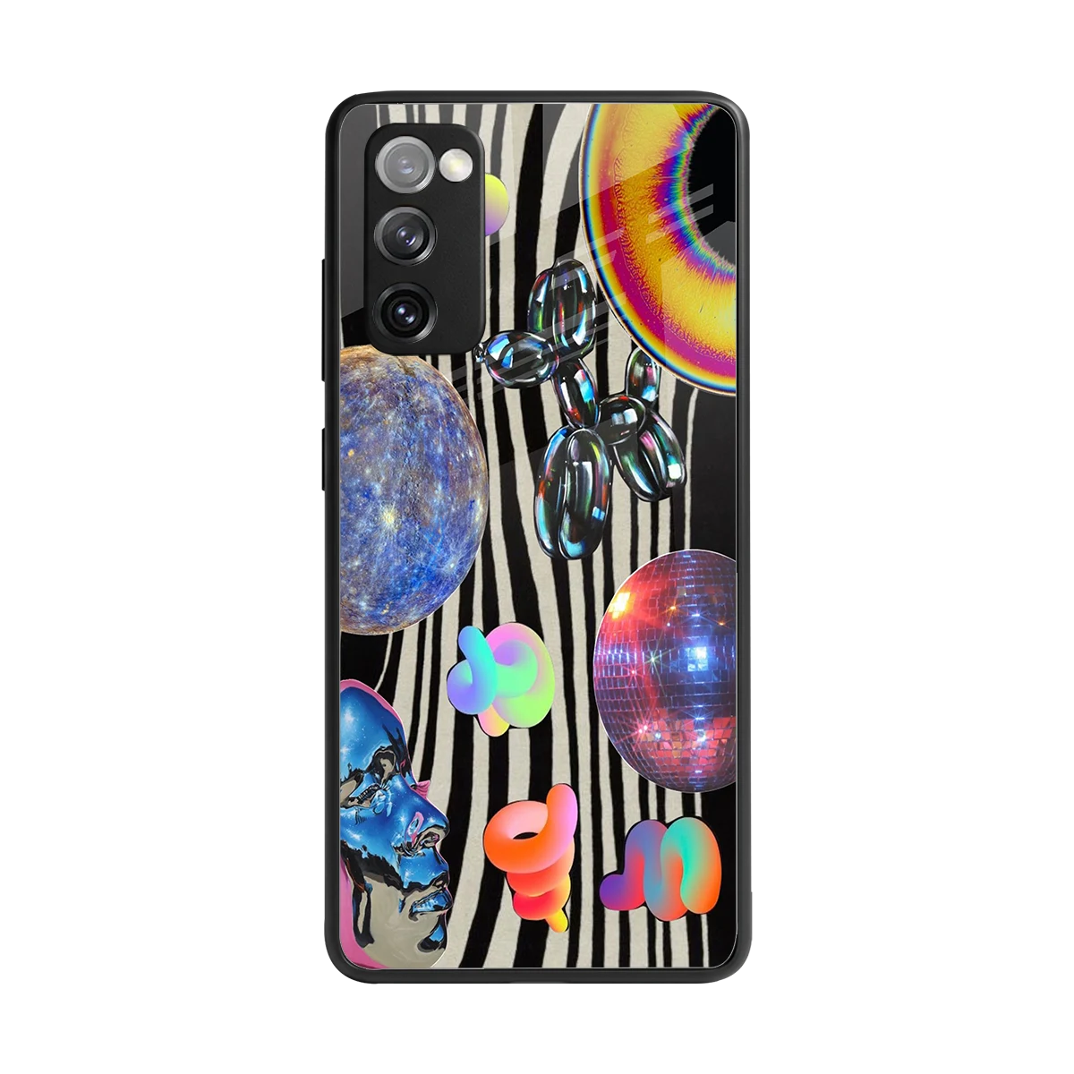 Disco Dream back phone cover | glass case for samsung galaxy s20 fe