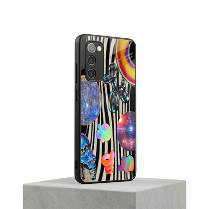 Disco Dream samsung galaxy s20 fe mobile cover | shockproof glass phone case