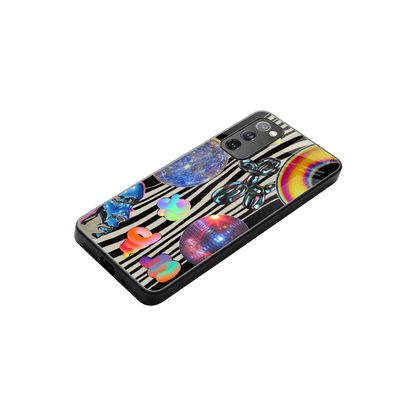 Disco Dream stylish phone case for samsung galaxy s20 fe | glossy glass and slim fit