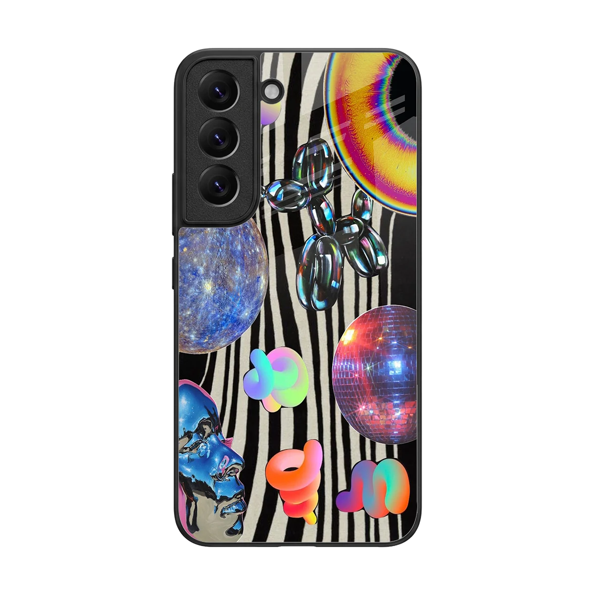 Disco Dream back phone cover | glass case for samsung galaxy s22