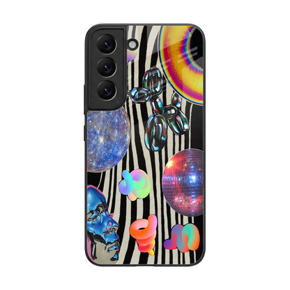 Disco Dream back phone cover | glass case for samsung galaxy s22