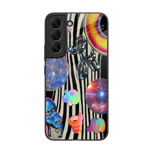 Disco Dream back phone cover | glass case for samsung galaxy s22