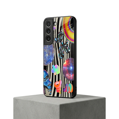 Disco Dream samsung galaxy s22 mobile cover | shockproof glass phone case