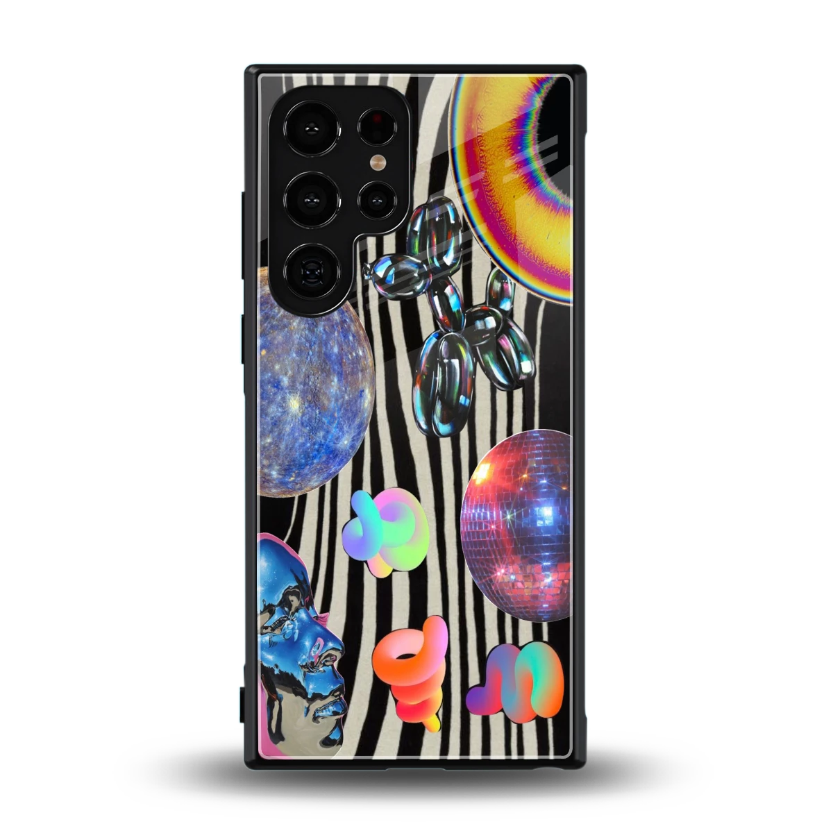 Disco Dream back phone cover | glass case for samsung galaxy s23 ultra