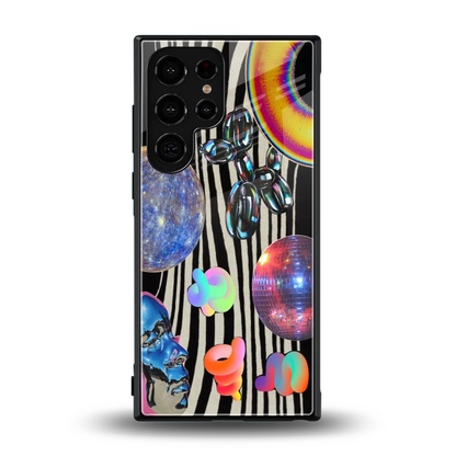 Disco Dream back phone cover | glass case for samsung galaxy s24 ultra