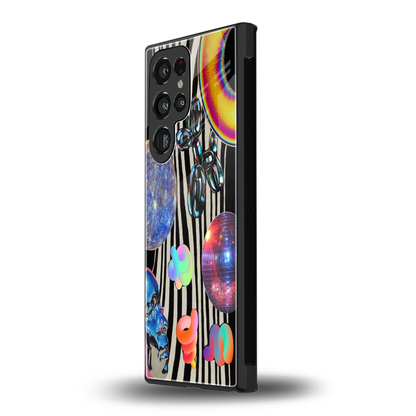 Disco Dream samsung galaxy s23 ultra mobile cover | shockproof glass phone case