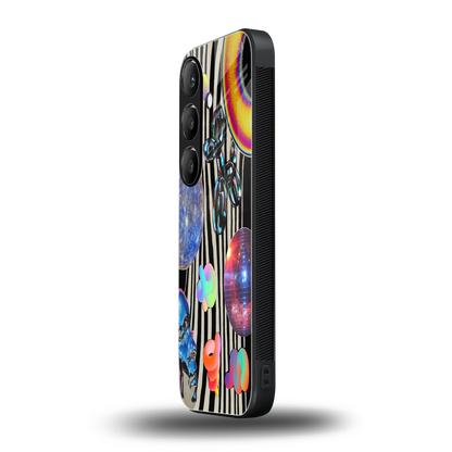 Disco Dream samsung galaxy s25 plus mobile cover | shockproof glass phone case