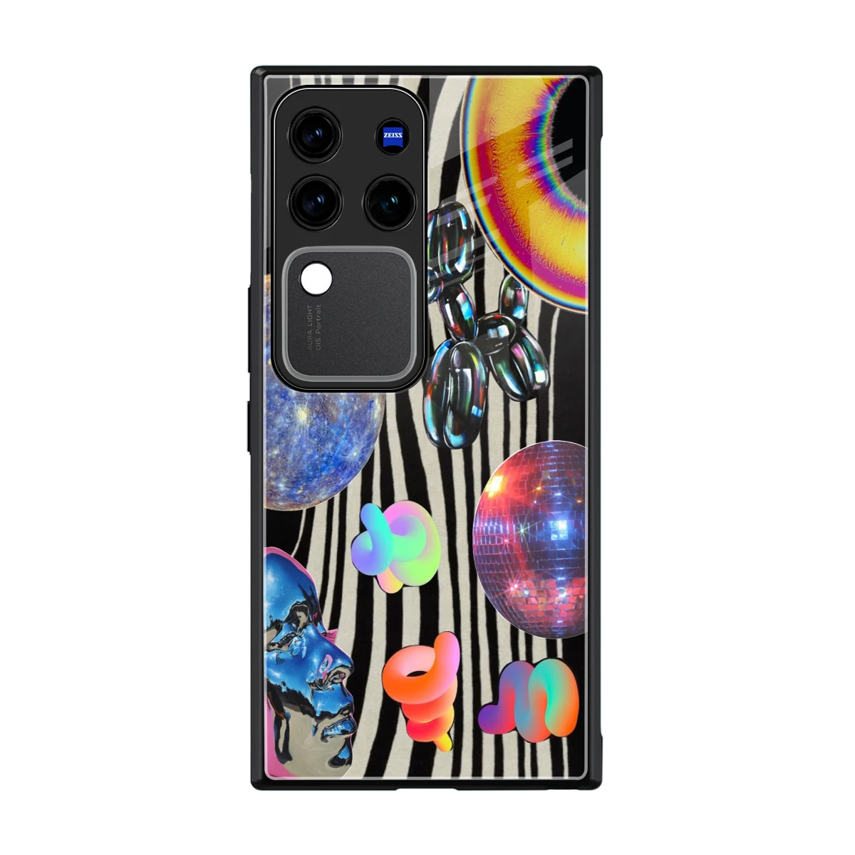 Disco Dream back phone cover | glass case forvivo v30 pro