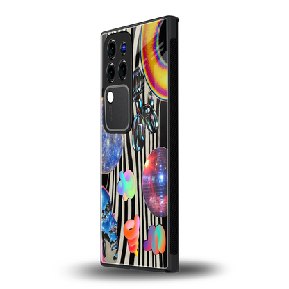 Disco Dreamvivo v30 pro mobile cover | shockproof glass phone case
