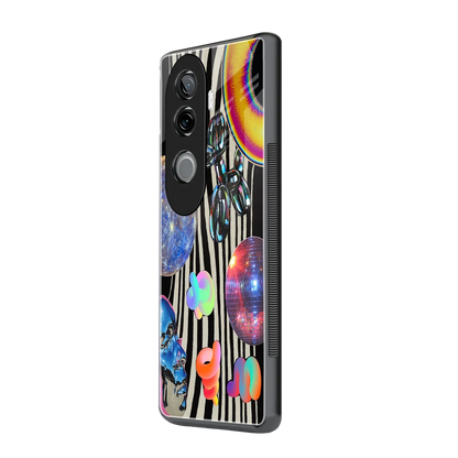 Disco Dream vivo v40e mobile cover | shockproof glass phone case
