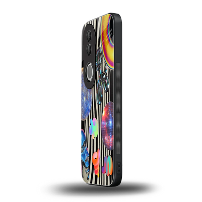 Disco Dream vivo v50 mobile cover | shockproof glass phone case