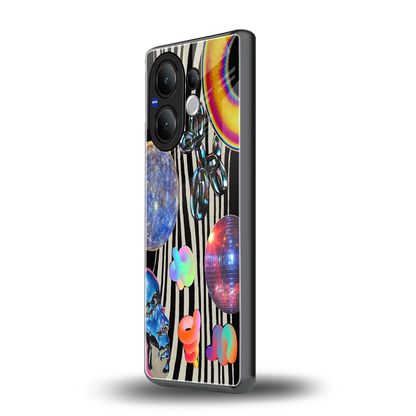 Disco Dream vivo v60 mobile cover | shockproof glass phone case
