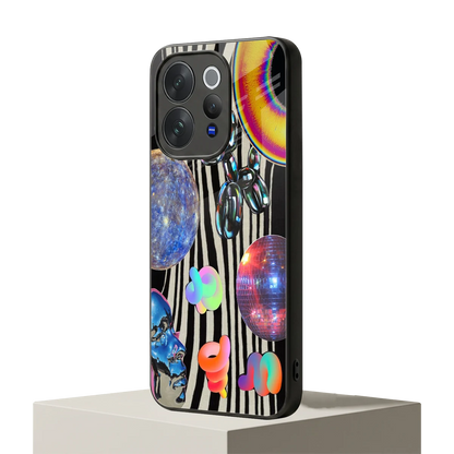 Disco Dream vivo v70 elite mobile cover | shockproof glass phone case