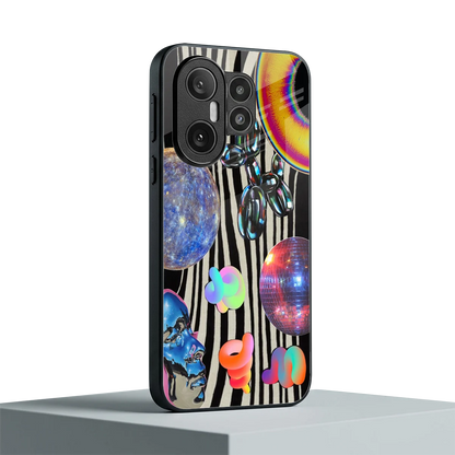 Disco Dream vivo x200 fe mobile cover | shockproof glass phone case
