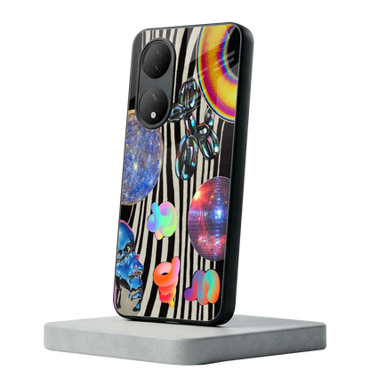 Disco Dream Vivo-y100 mobile cover | shockproof glass phone case