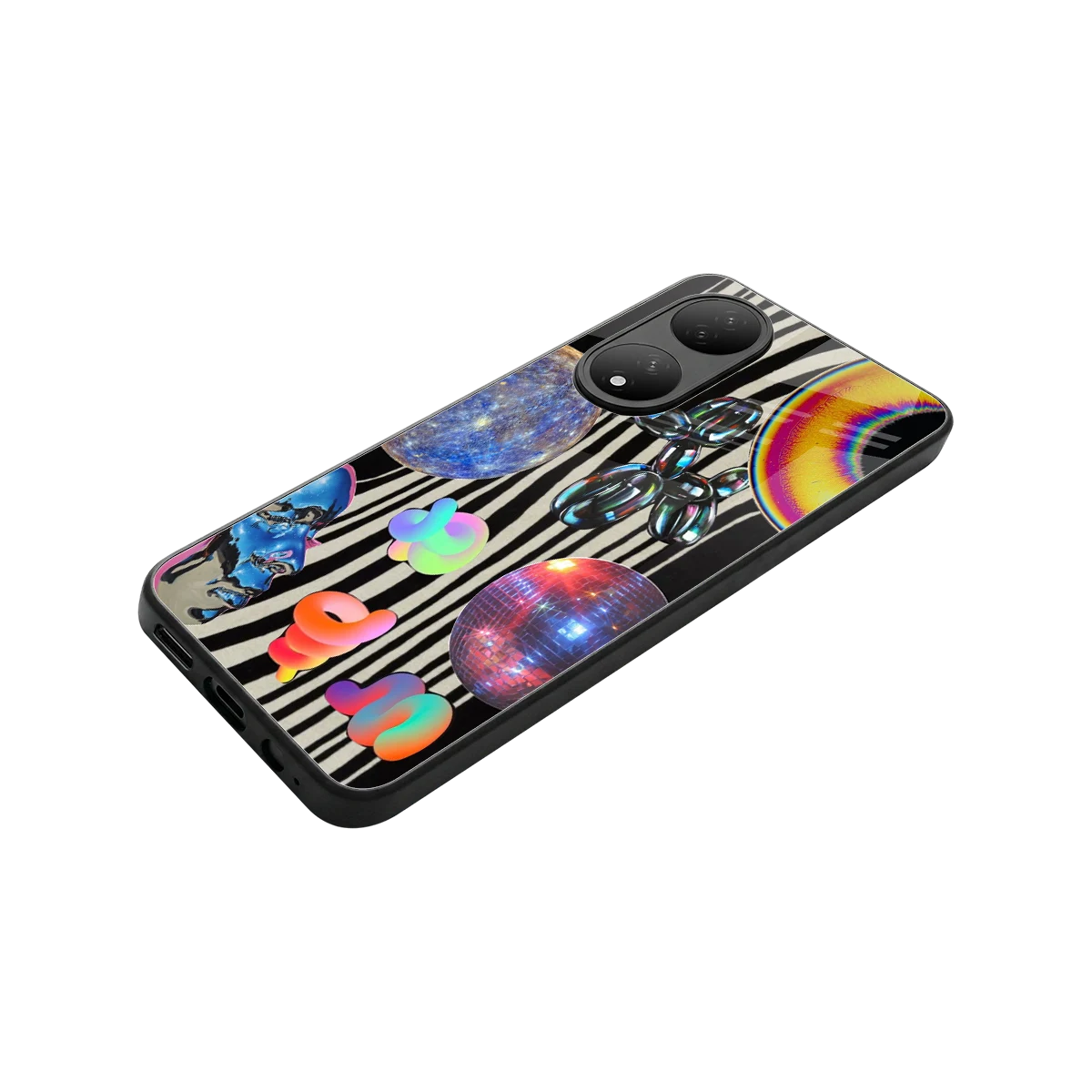 Disco Dream stylish phone case for Vivo-y100 | glossy glass and slim fit