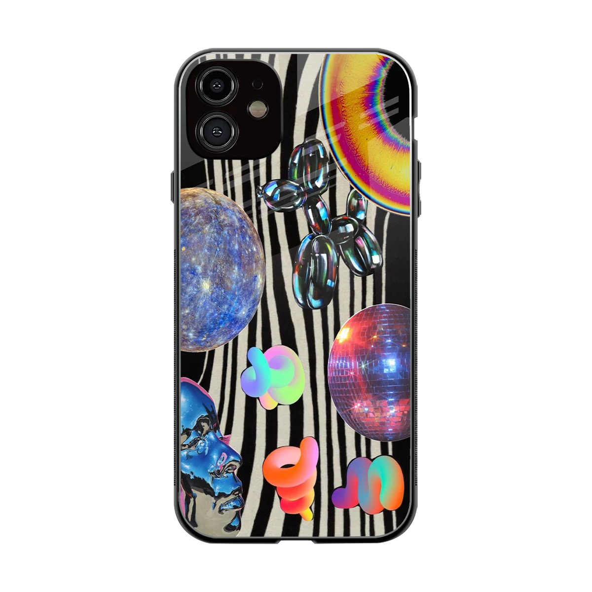 Disco Dream back phone cover | glass case for iphone 12