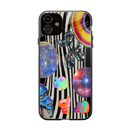 Disco Dream back phone cover | glass case for iphone 11