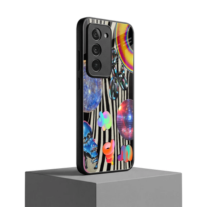 Disco Dream redmi 15 5g mobile cover | shockproof glass phone case