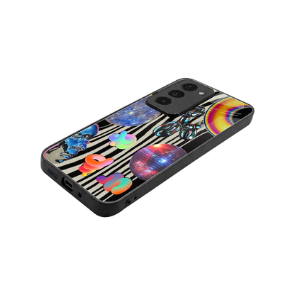 Disco Dream stylish phone case for redmi 15 5g | glossy glass and slim fit