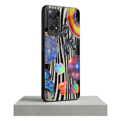 Disco Dream redmi note 11 pro mobile cover | shockproof glass phone case