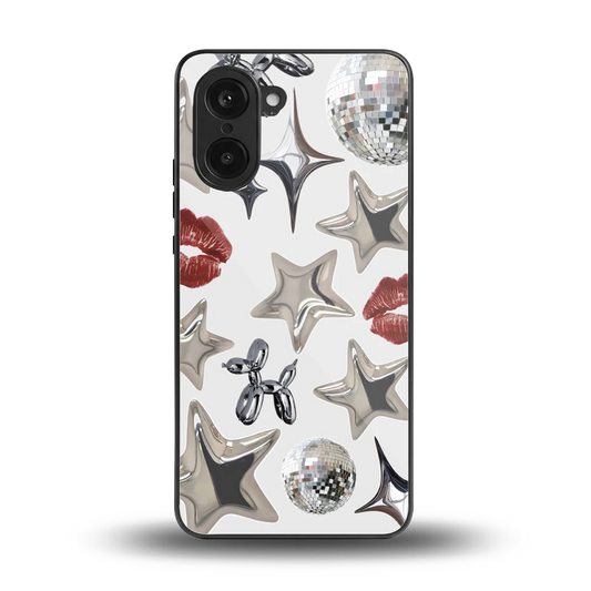 Disco Dreams back phone cover | glass case for oneplus nord ce5 5g