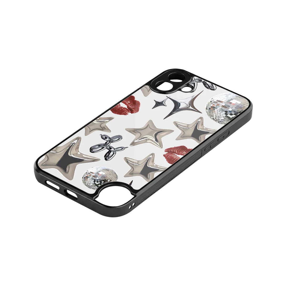 Disco Dreams stylish phone case for cmf nothing phone 1 | glossy glass and slim fit