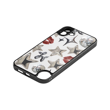 Disco Dreams stylish phone case for cmf nothing phone 1 | glossy glass and slim fit