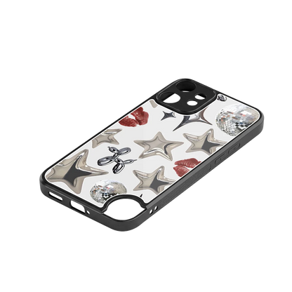 Disco Dreams stylish phone case for cmf nothing phone 2 pro | glossy glass and slim fit