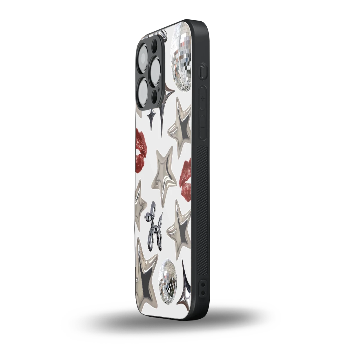 Disco Dreams iphone 15 pro max mobile cover | shockproof glass phone case
