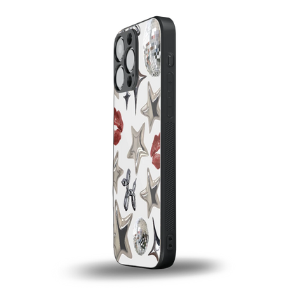 Disco Dreams iphone 15 pro max mobile cover | shockproof glass phone case