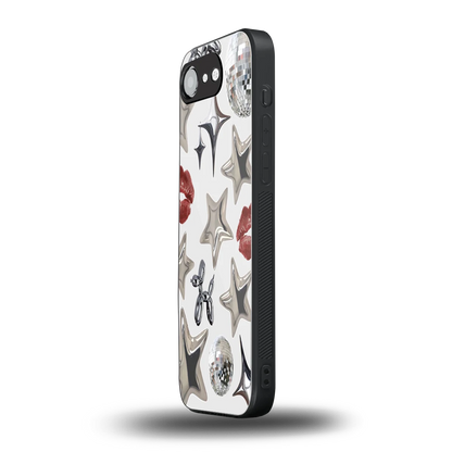 Disco Dreams iphone 16e mobile cover | shockproof glass phone case