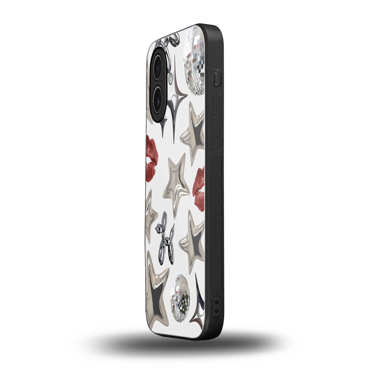 Disco Dreams iphone 17 mobile cover | shockproof glass phone case