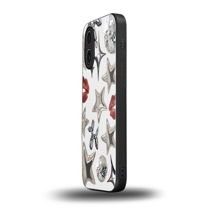 Disco Dreams iphone 17 mobile cover | shockproof glass phone case